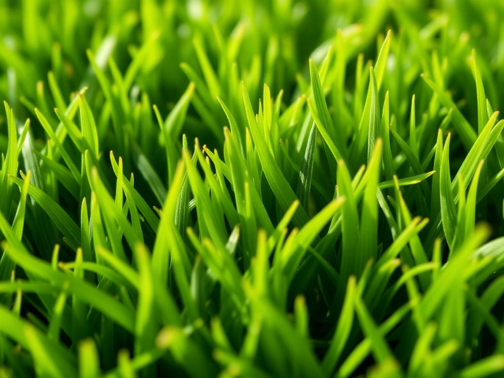Freshly installed artificial turf lawn in a Denver backyard